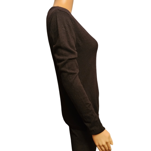 Halston Black Button Down Sweater Size XS - Picture 4 of 11